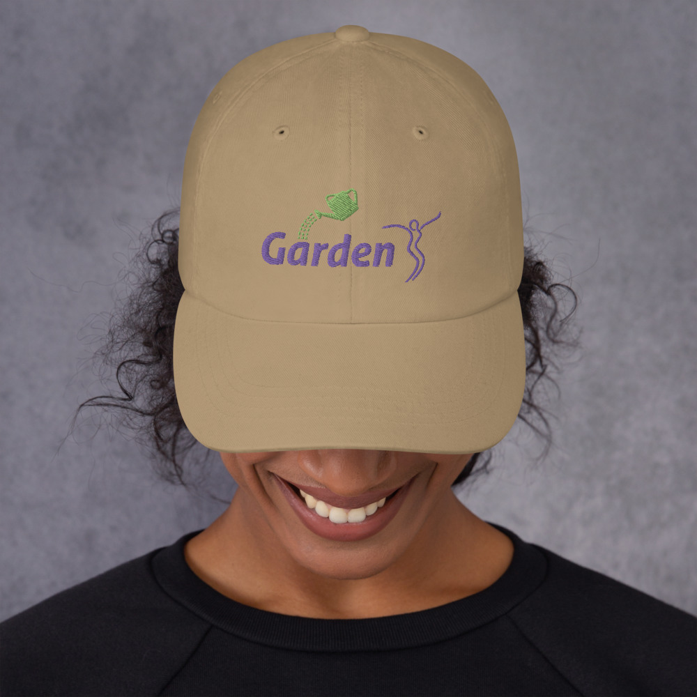 Gardener - Embroidered Hat - Green Logo • Her Expressions